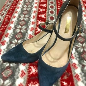 Louie et cie navy blue shoes